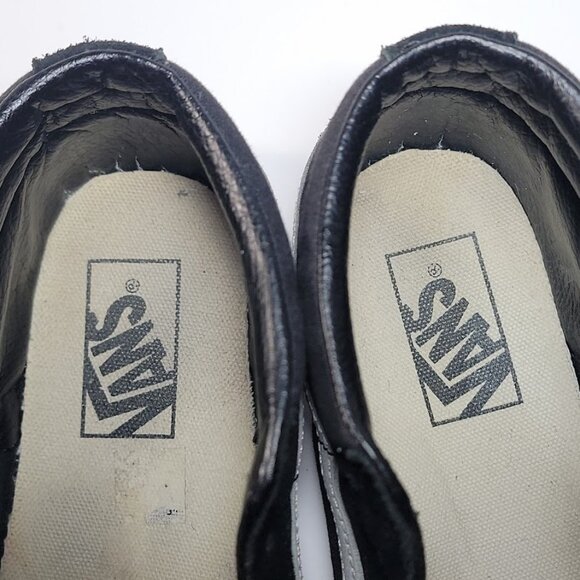 Vans Sk8-Hi Rose Embroidery Black/White Women's 7 Men's 5.5 - Picture 9 of 10